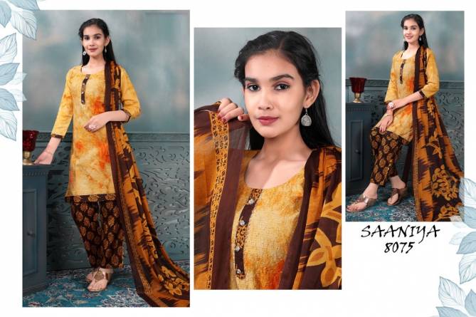 Saaniya 8075 Kids Dress Girls Wear Catalog